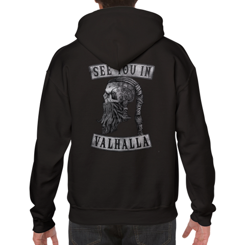 Viking hoodie Dubbeltryck 5243