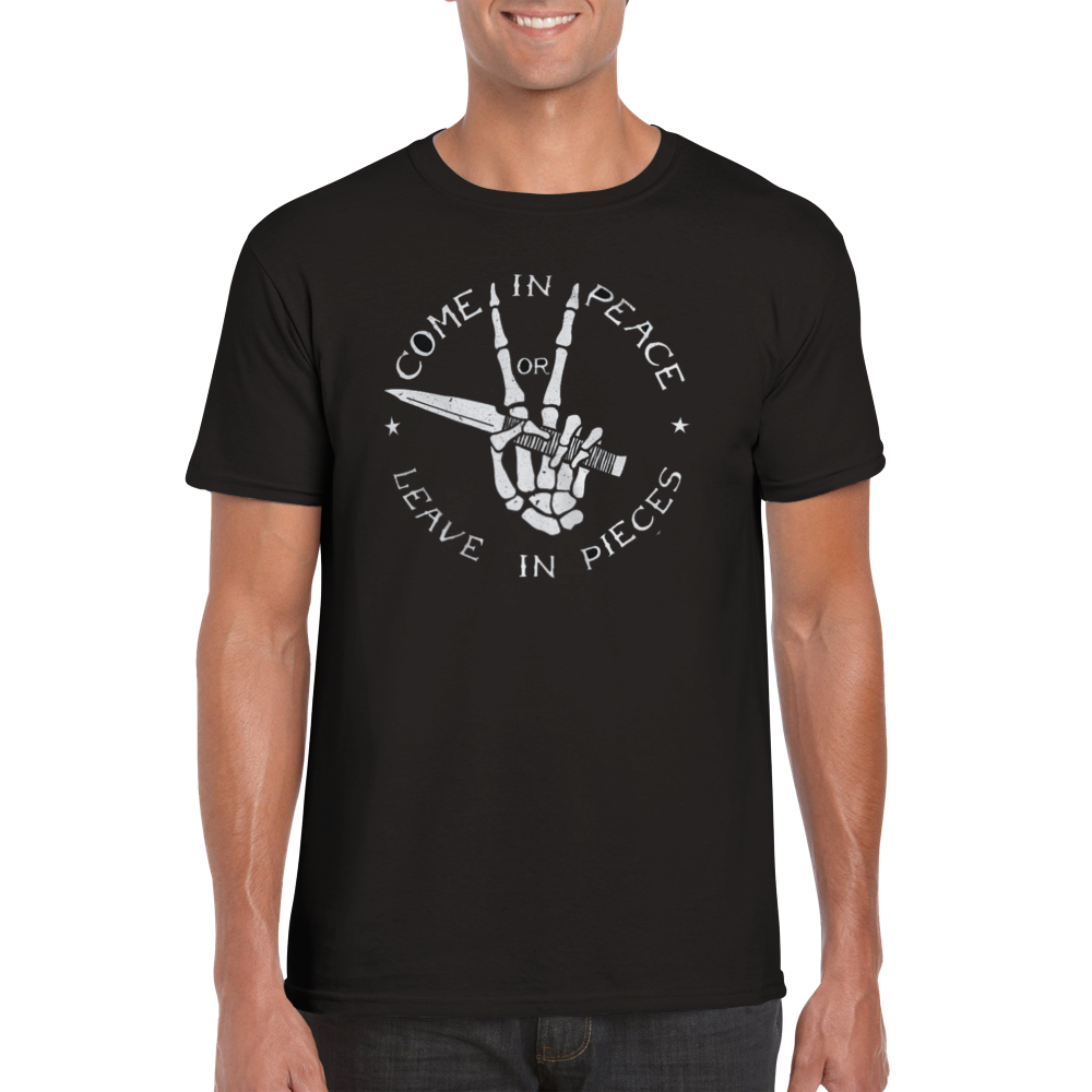 Come in peace  rundhalsad t-shirt 5405
