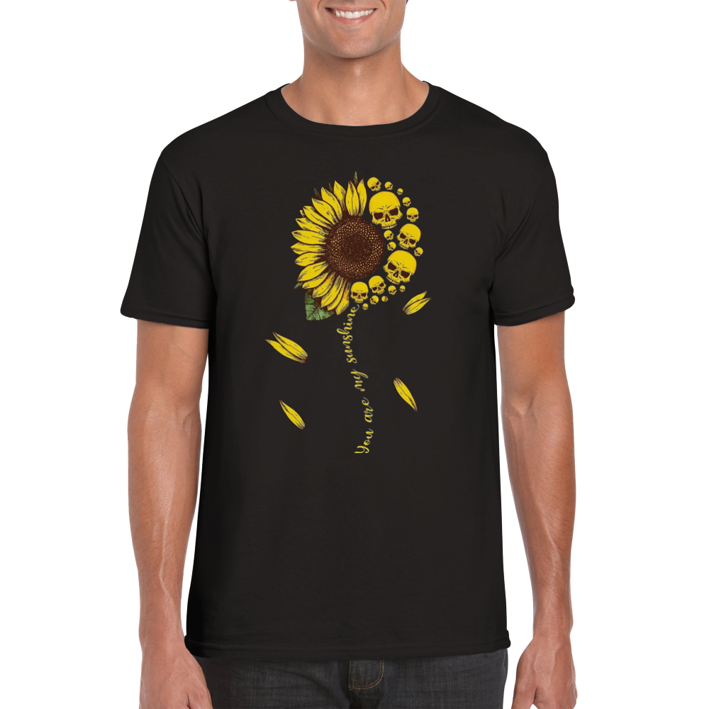 Dandelion skulls rundhalsad t-shirt 5401