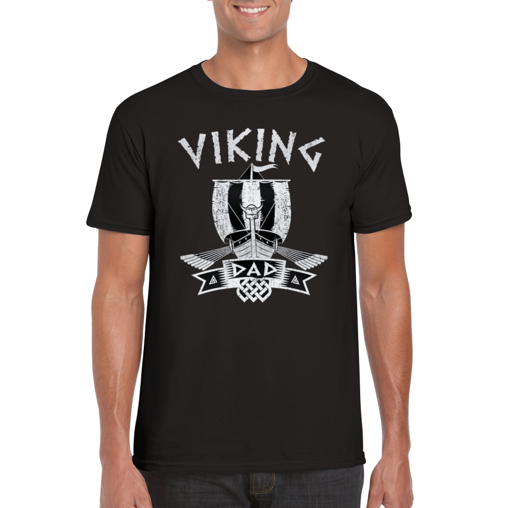 Viking Dad rundhalsad t-shirt 5022