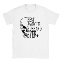 Asshole husband rundhalsad t-shirt 5375