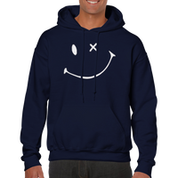 Smajl hoodie Navy 5238