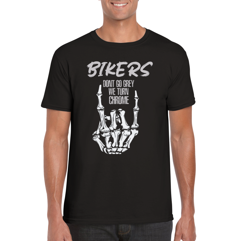 Chrome rundhalsad t-shirt 5529