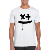 Smail X vit rundhalsad t-shirt 5400