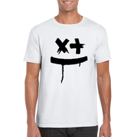 Smail X vit rundhalsad t-shirt 5400