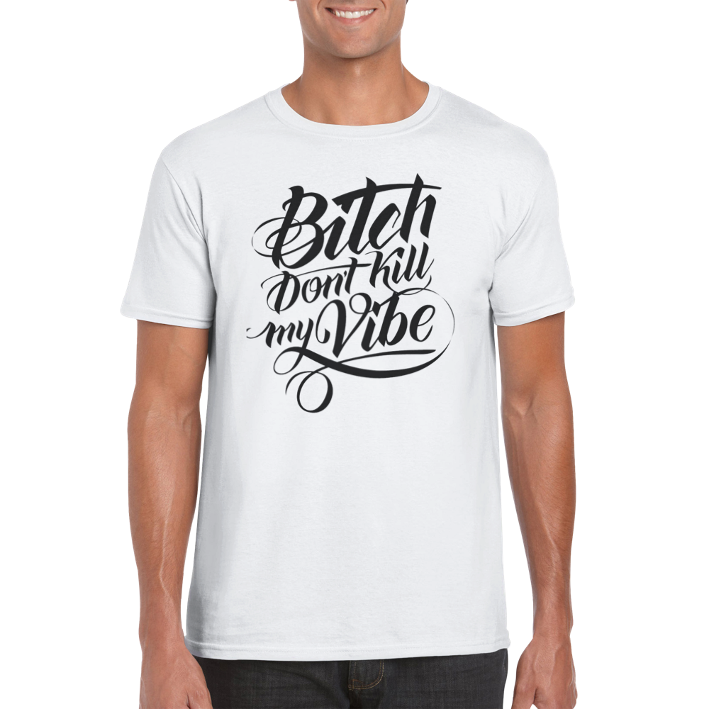 Bitch rundhalsad t-shirt 5421