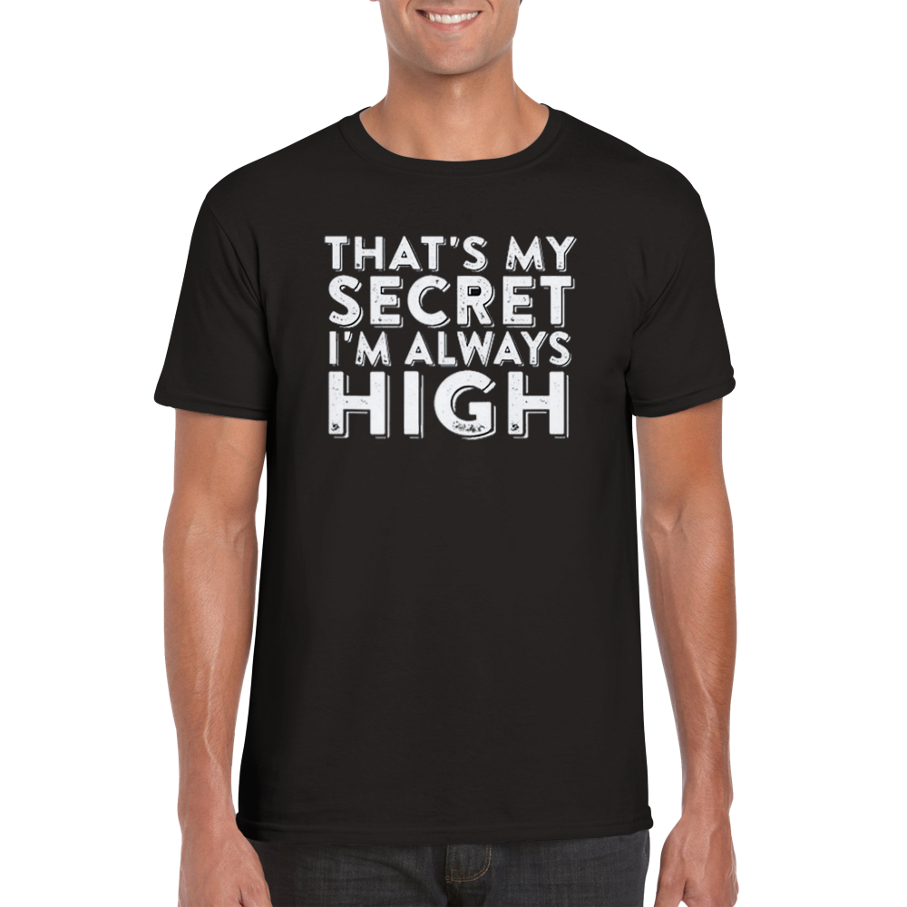 High rundhalsad t-shirt 5455