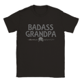 Badass Grandpa svart t-shirt 5098