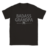 Badass Grandpa svart t-shirt 5098