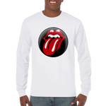 Stones vit  långärmad t-shirt 5551