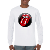 Stones vit  långärmad t-shirt 5551