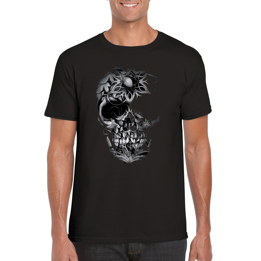 Black skull t-shirt 5177