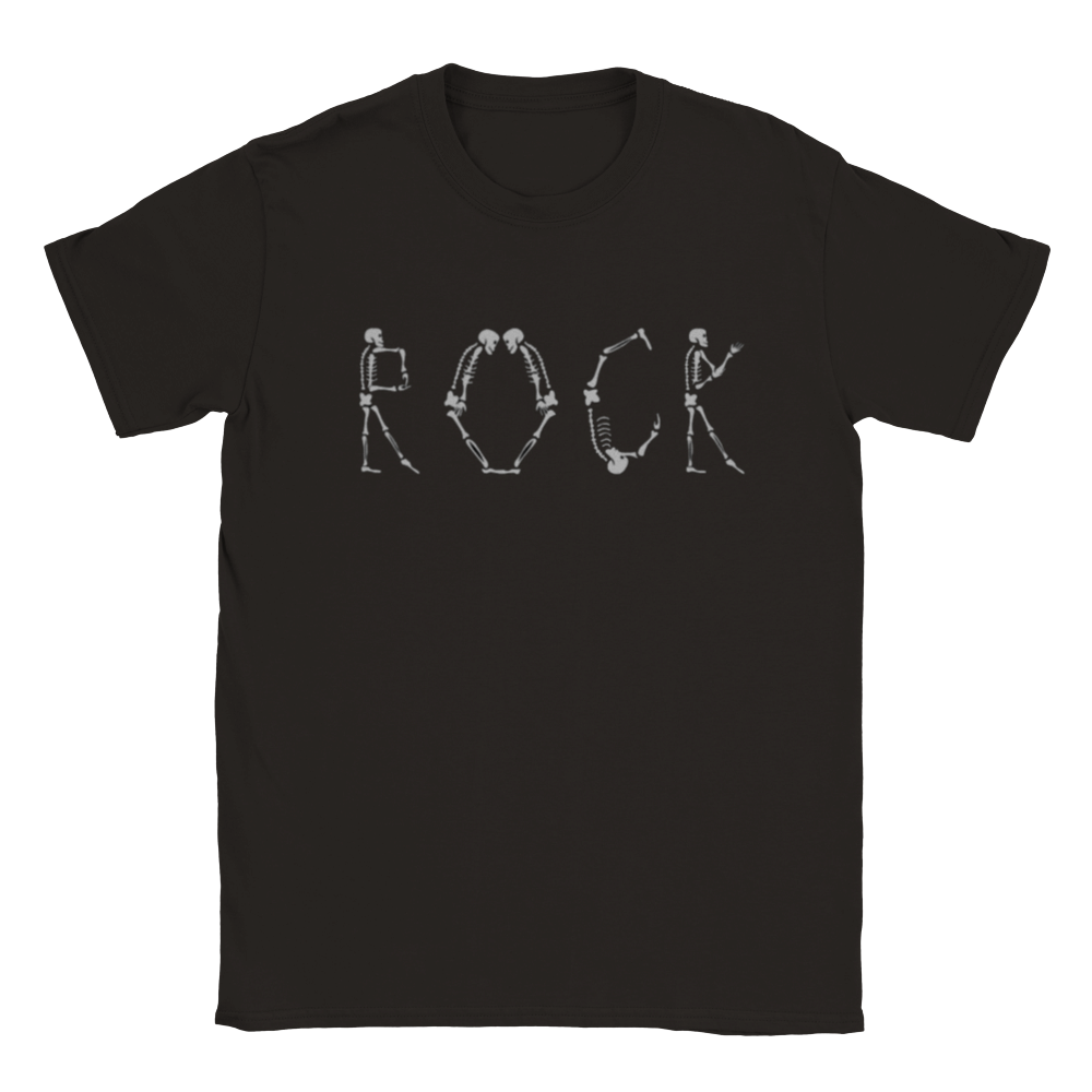 Bone Rock rundhalsad t-shirt 5596