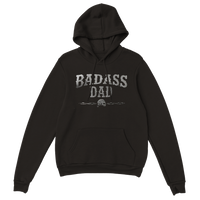 Bad ass dad hoodie 5624