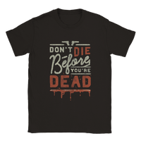 Dont Die rundhalsad t-shirt 5231