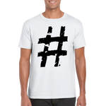 Hashtag  rundhalsad t-shirt 5538