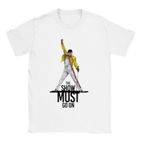 Show must go on rundhalsad t-shirt 5267