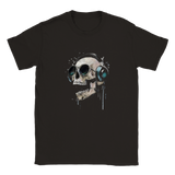 Music skull t-shirt 5176