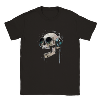 Music skull t-shirt 5176