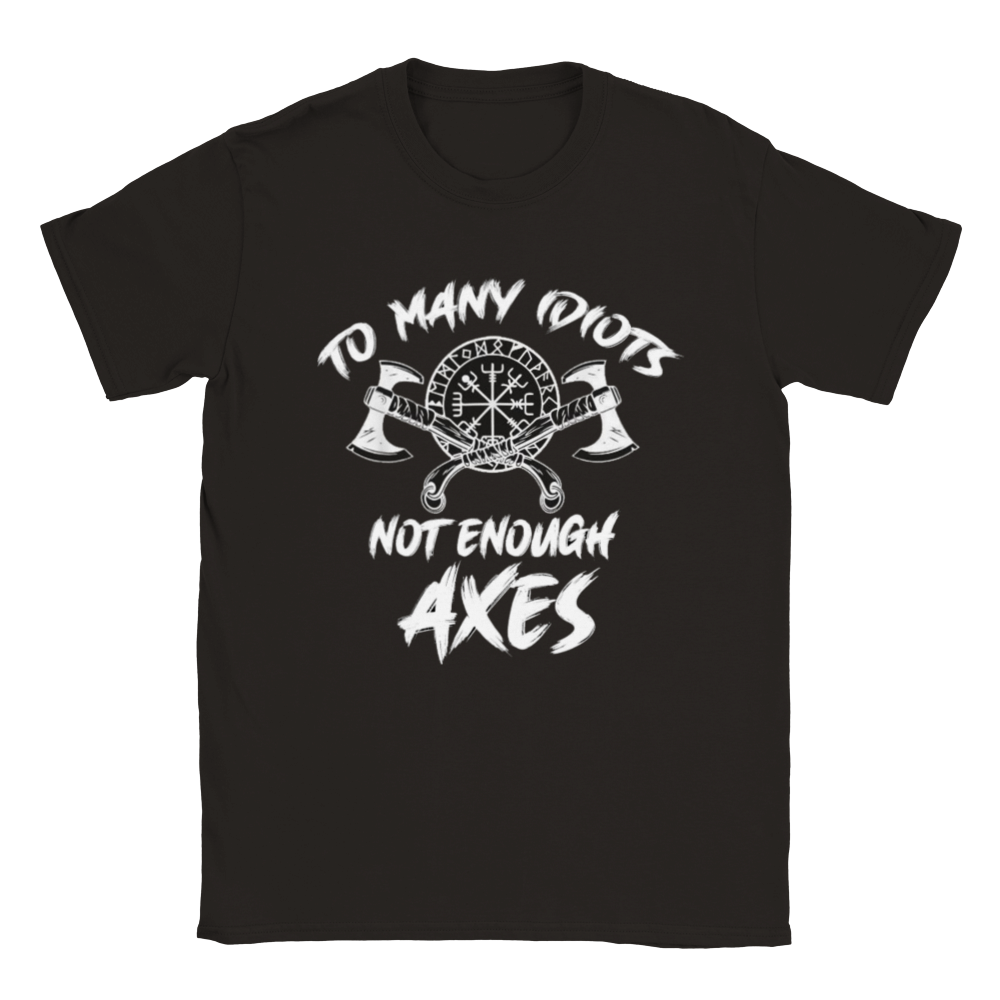 Not enough axes rundhalsad t-shirt 5193