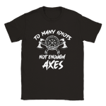 Not enough axes rundhalsad t-shirt 5193