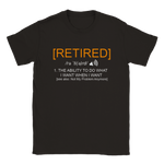 Retired rundhalsad t-shirt 5364