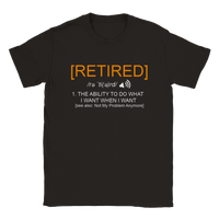 Retired rundhalsad t-shirt 5364