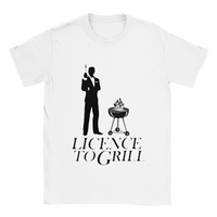 Licence to grill  t-shirt 5443