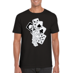 Hickok cards rundhalsad t-shirt 5378