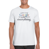 Google rundhalsad t-shirt 5077