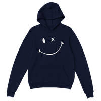 Smajl hoodie Navy 5238