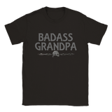 Badass Grandpa svart t-shirt 5098