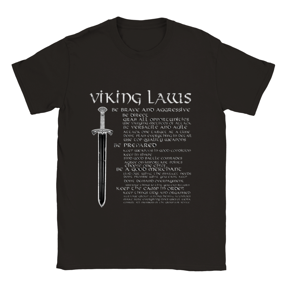 Viking Laws t-shirt 5067