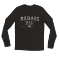 Badass Dad black long sleeve t-shirt 5524