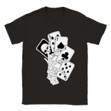 Hickok cards rundhalsad t-shirt 5378