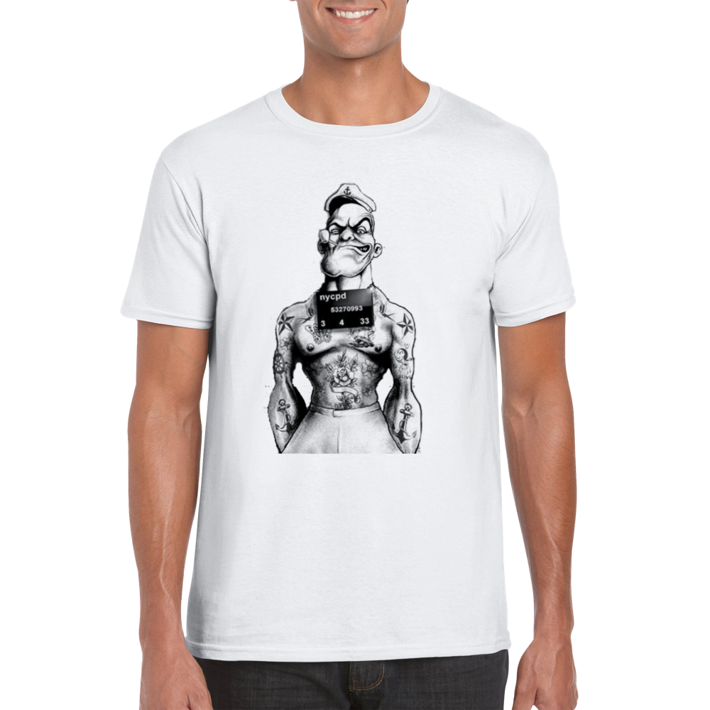 Bad Popeye rundhalsad t-shirt 5151