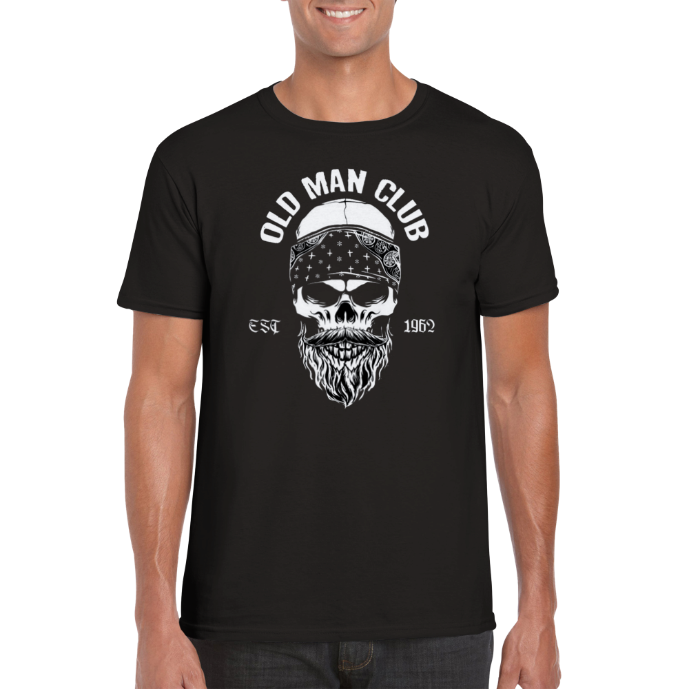 Old man club 60 år t-shirt 5315