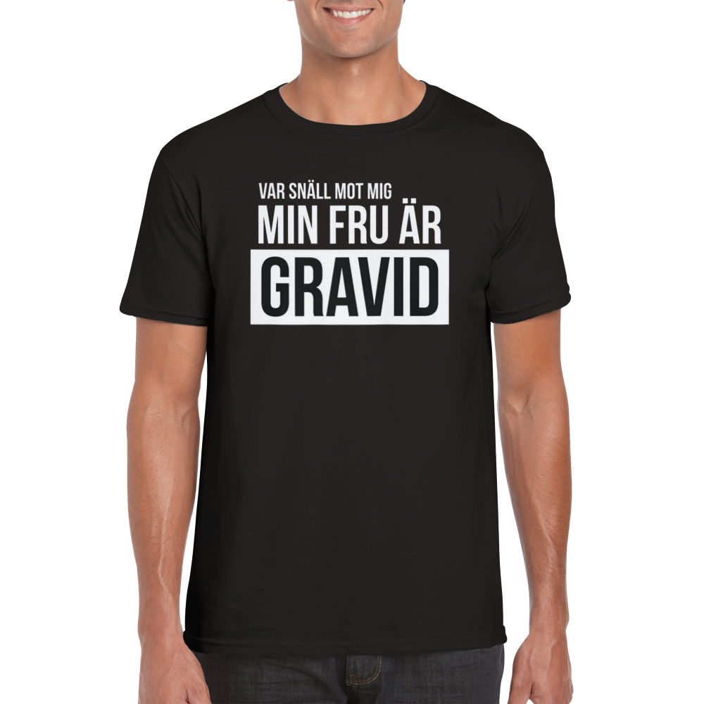 Gravid rundhalsad t-shirt 5553