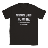 People skills t-shirt 5550