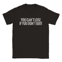 Dont quit rundhalsad t-shirt 5496