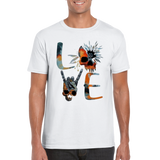 Love rundhalsad t-shirt 5394