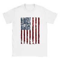 Stars stripes  rundhalsad t-shirt 5282