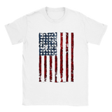 Stars stripes  rundhalsad t-shirt 5282