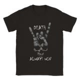 Death win rundhalsad t-shirt 5191