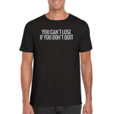 Dont quit rundhalsad t-shirt 5496