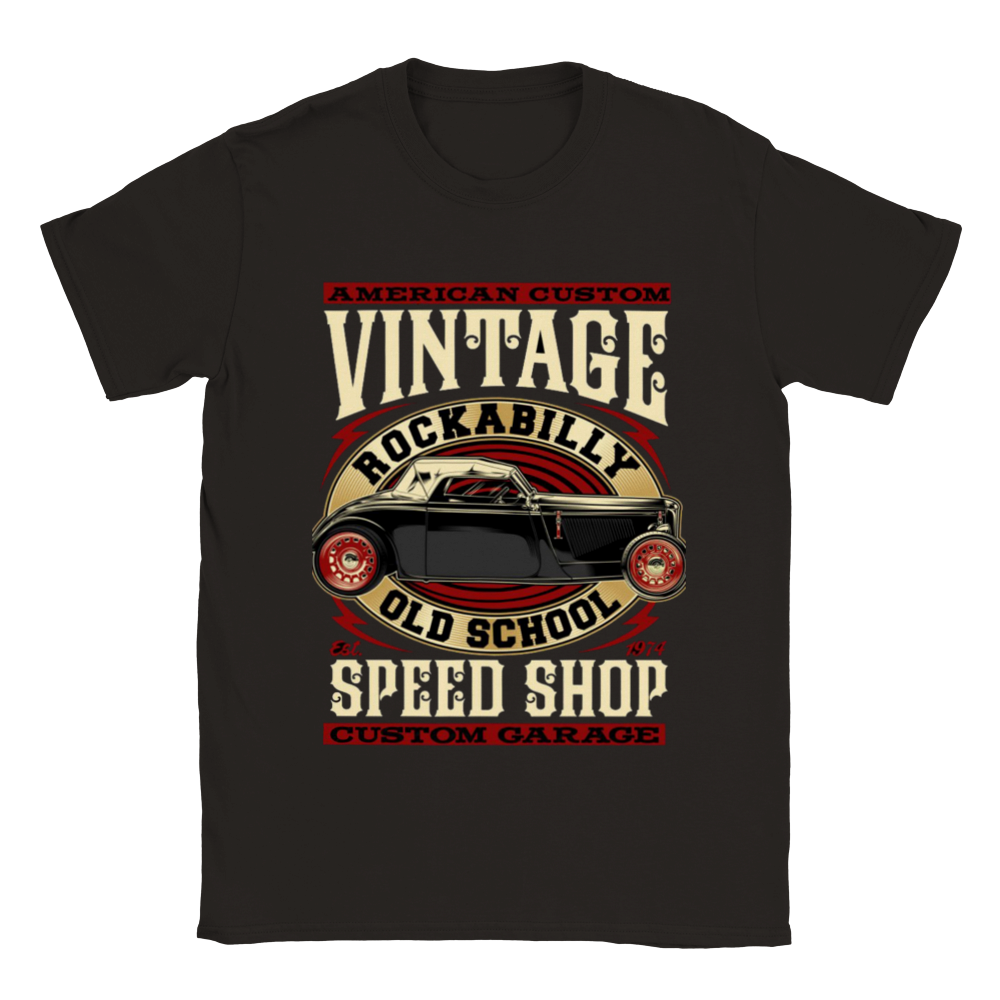 Speed Shop rundhalsad t-shirt 5362