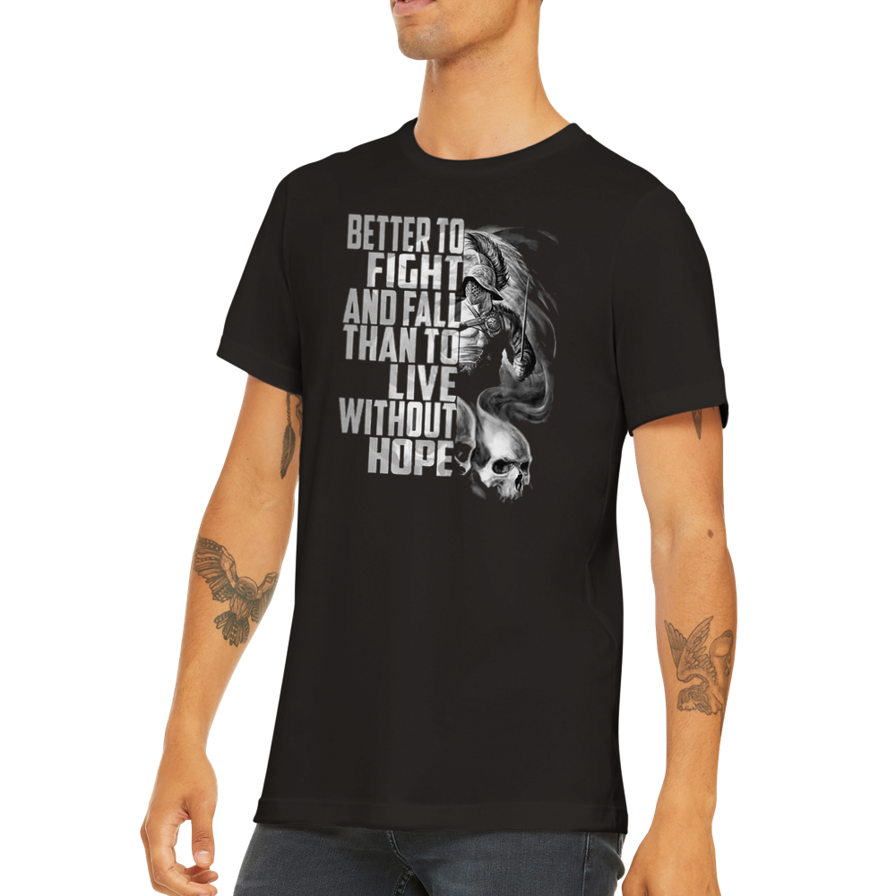 Fight and fall t-shirt 5667