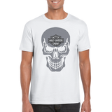 HD Skull rundhalsad t-shirt 5398