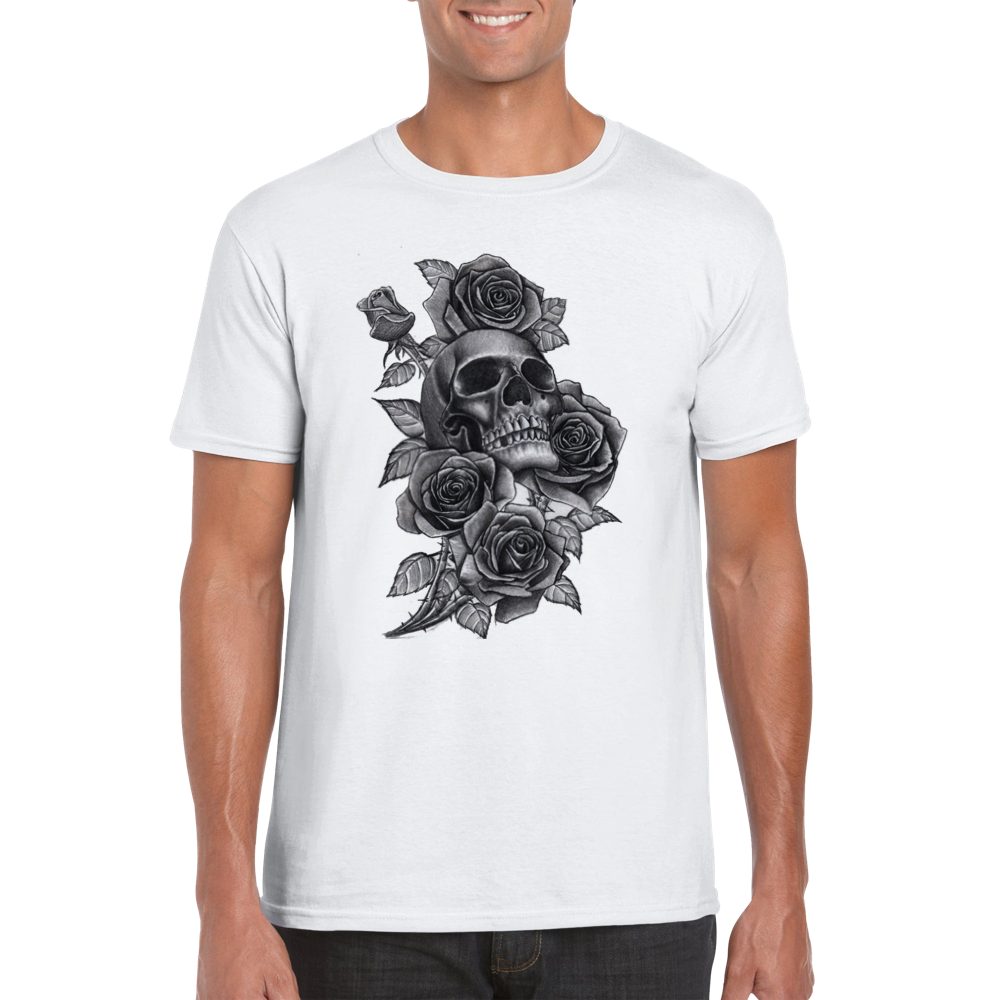 Skulls and roses bv t-shirt 5114