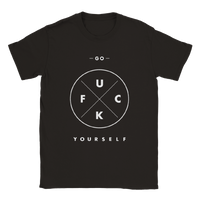 F U C K rundhalsad t-shirt 5454